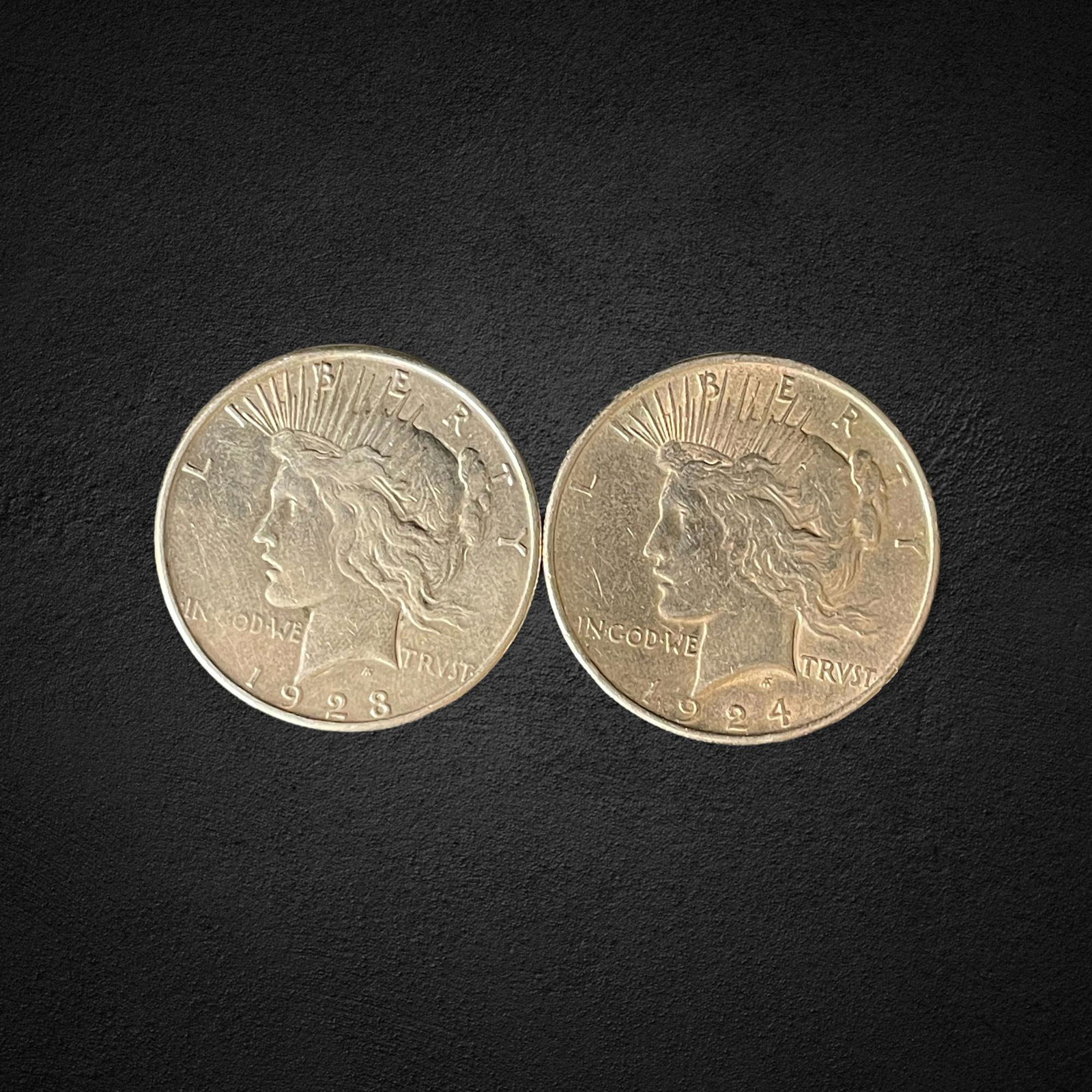1923-24 Peace Silver $1 Coins (1 of 2)