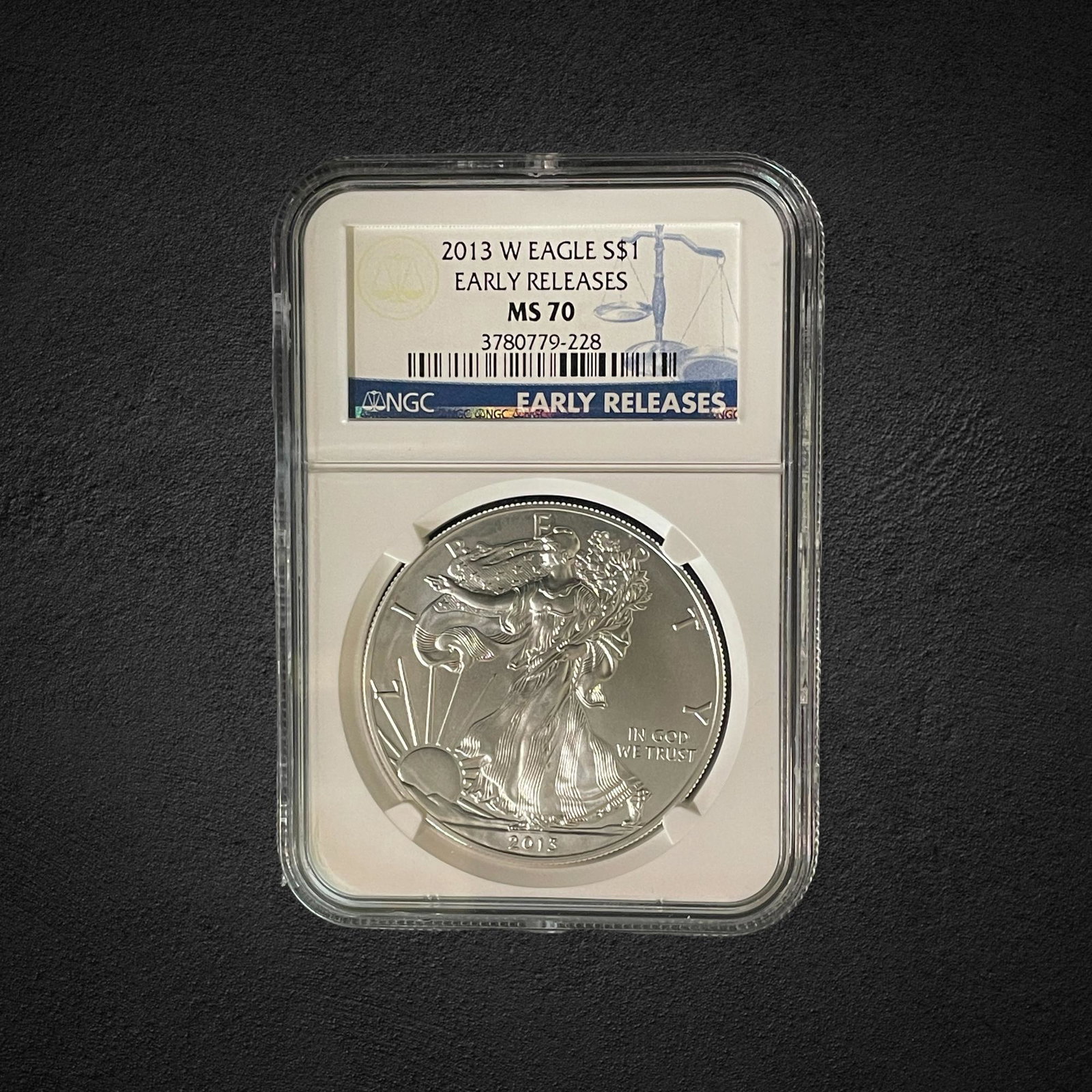 2013-W $1 Silver Eagle Early Release Coin (1 of 2)