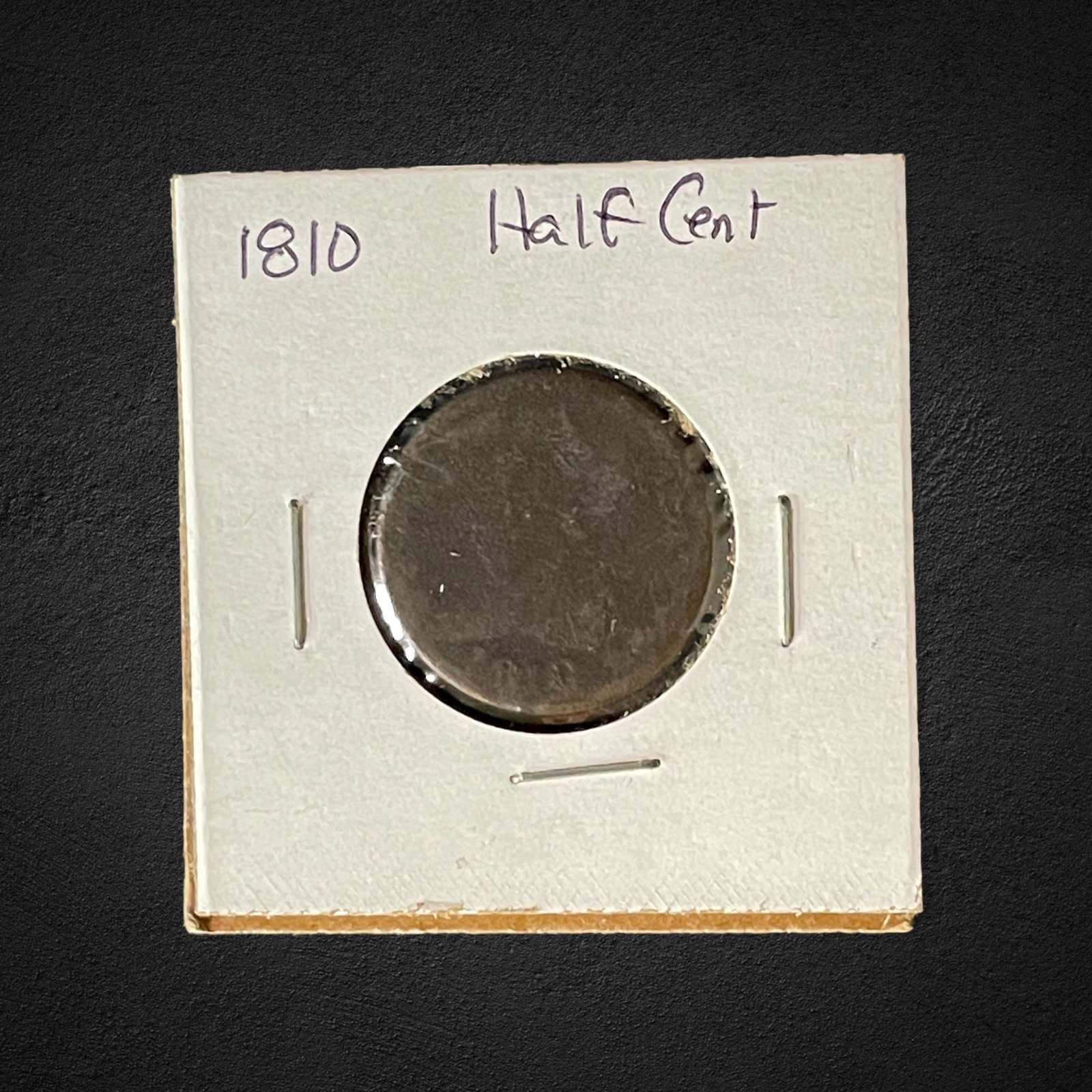 1810 Classic Head Half Cent Coin (1 of 2)