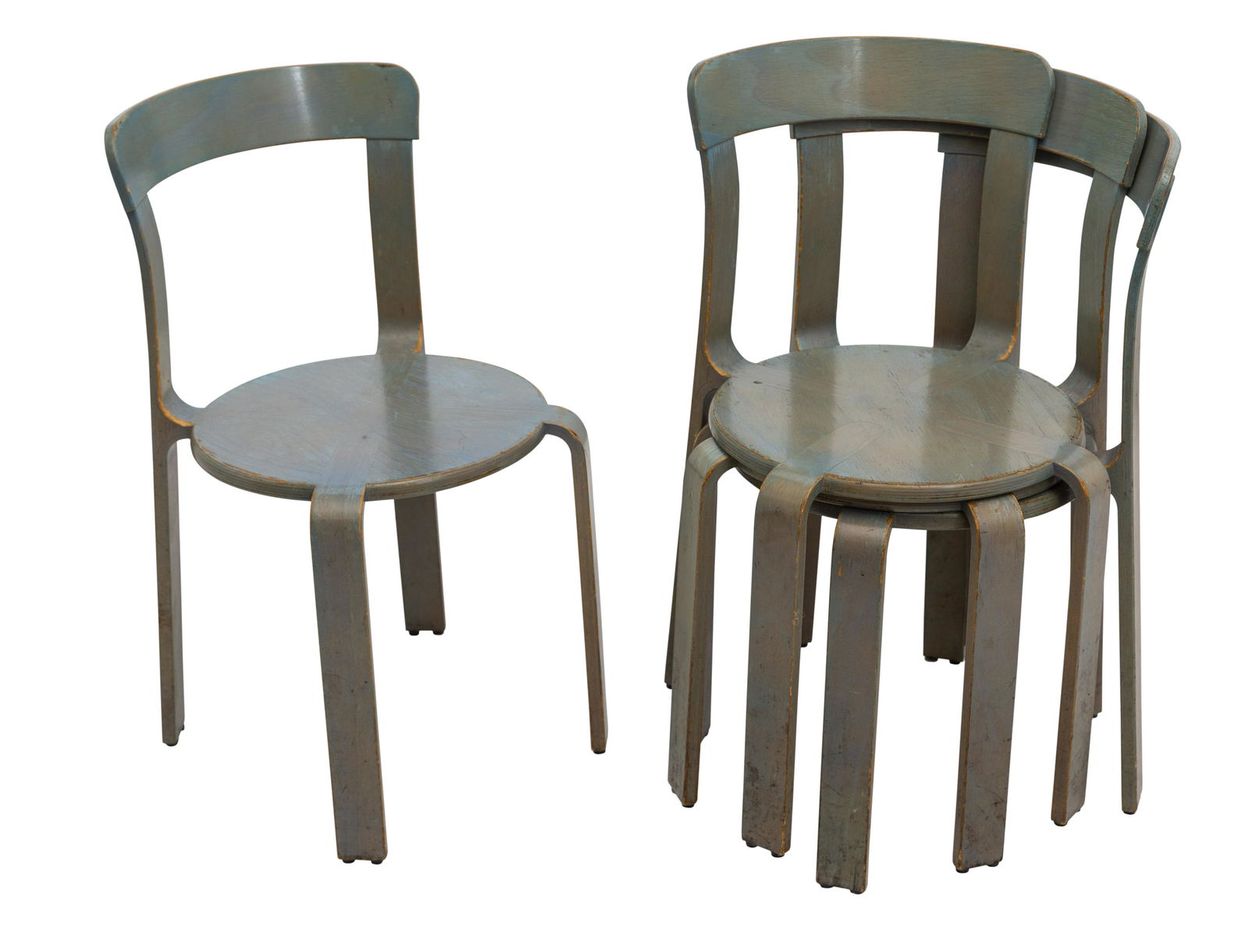 Bruno Rey Stacking Chairs (1 of 10)