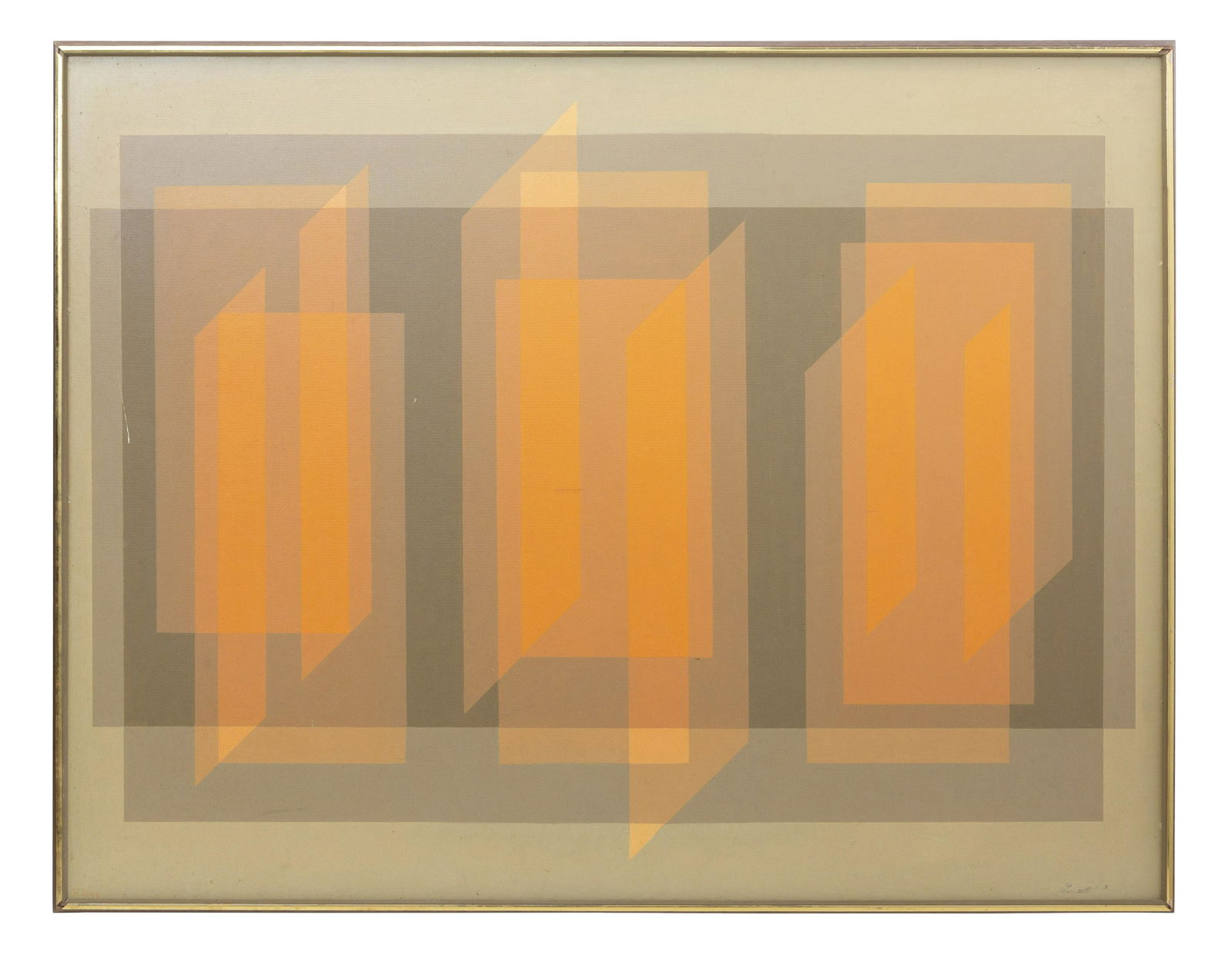 Hannes Beckmann (1909-1976/1977) Acrylic (NY,NH/Germany) (1 of 13)