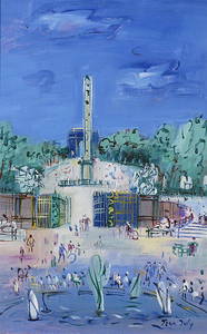 203: Jean Dufy Oil on Canvas