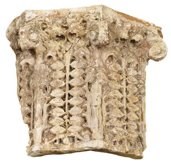 Frank Lloyd Wright Architectural Crown: Corinthian crown Size: 13.5 x 11