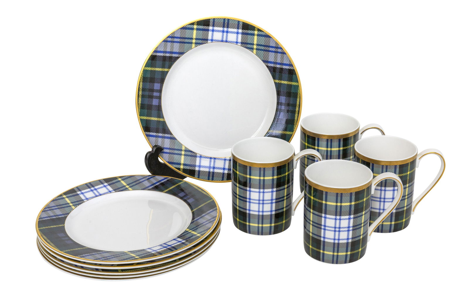 Ralph Lauren "Dress Gordon" Lucheon Set (1 of 4)