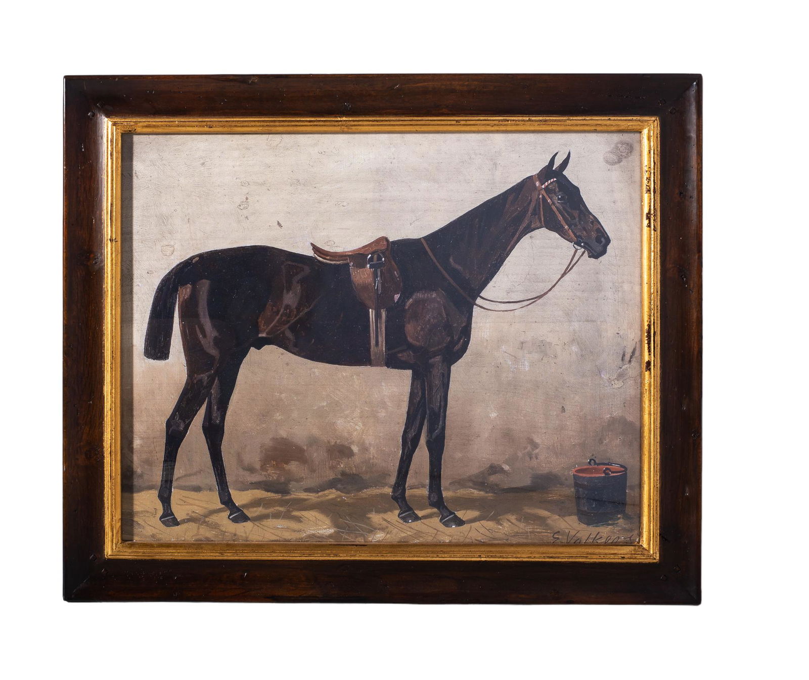 Emil Volkers(1831-1905) Lithograph (Germany) (1 of 3)