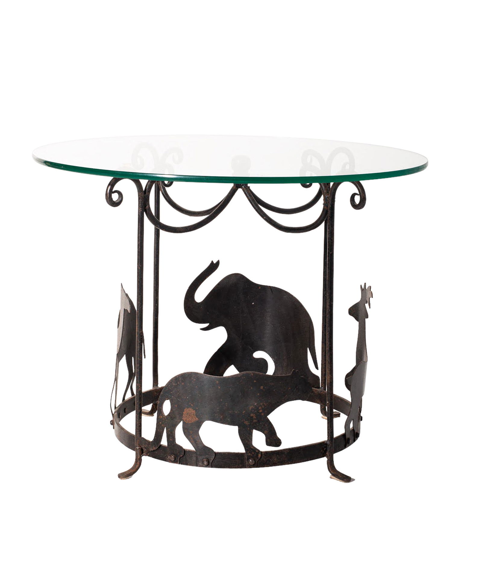 Franciois- Xavier LaLanne Style Occasional Table (1 of 5)