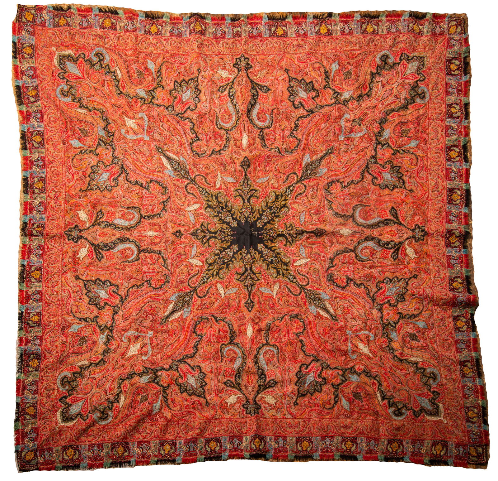 Fine Paisley Coverlet (1 of 4)