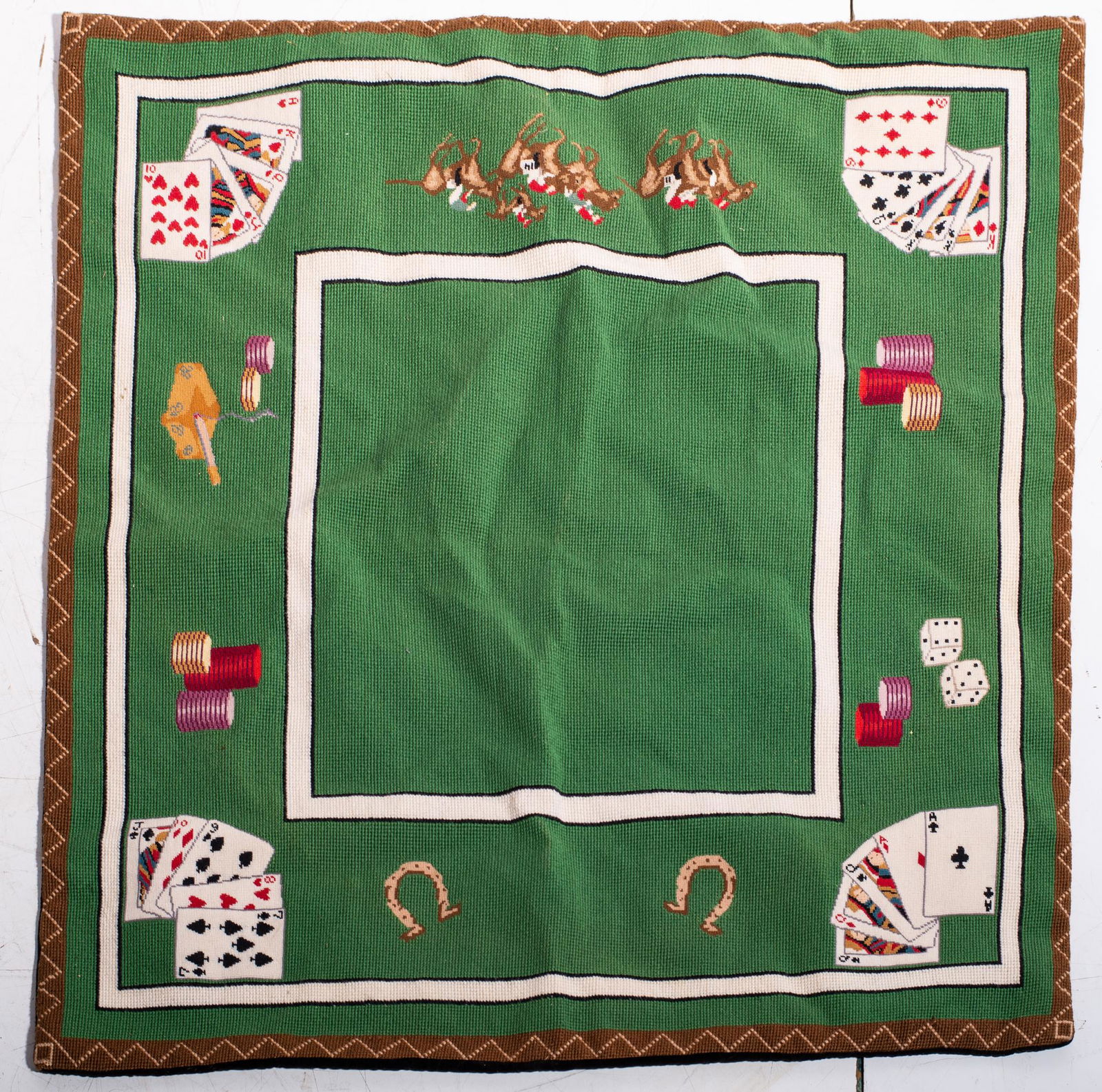 Sweet Dreams Needlepoint Tablecloth (1 of 3)