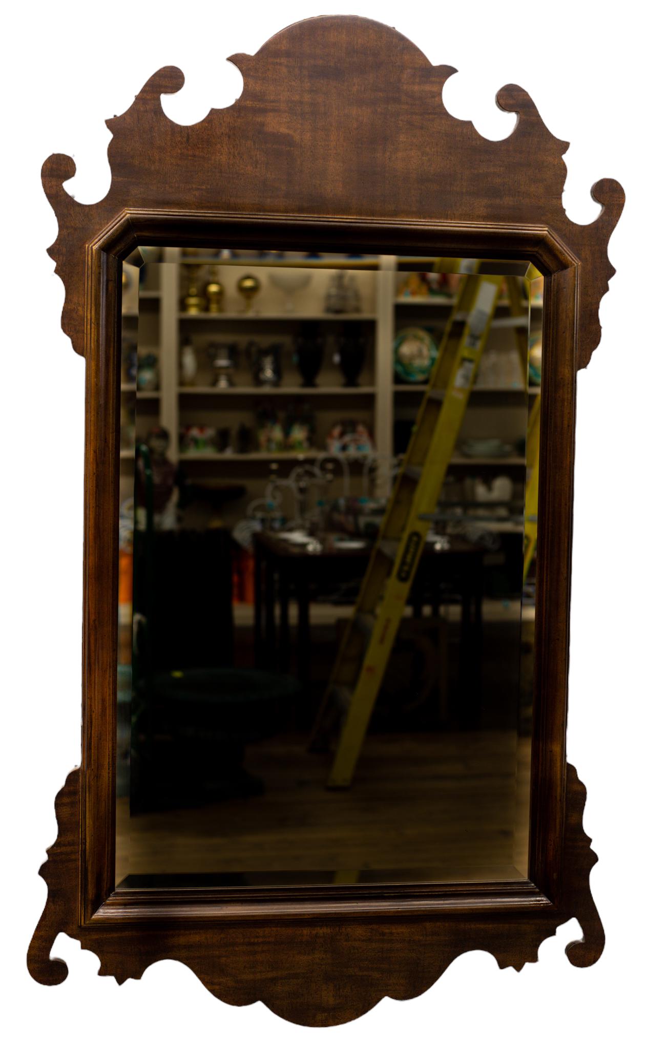 Henredon Chippendale Style Wall Mirror (1 of 5)