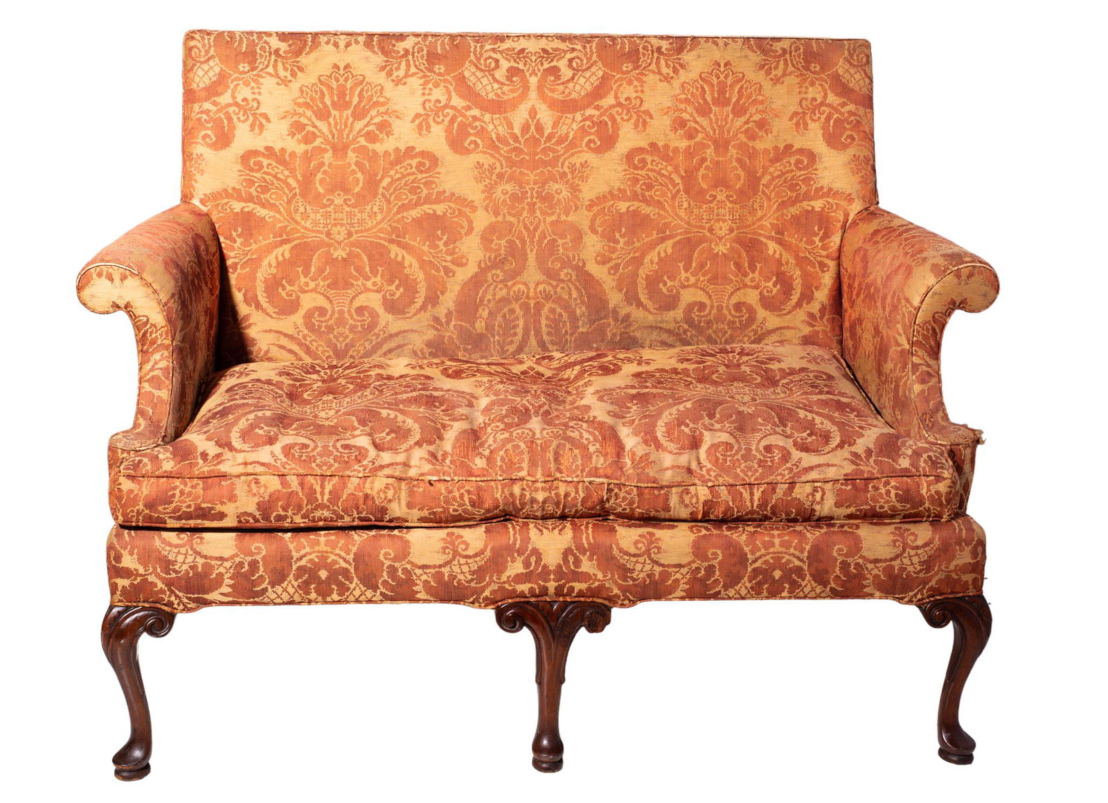 Kittinger Williamsburg (Attributed) Queen Anne Style Settee (1 of 9)