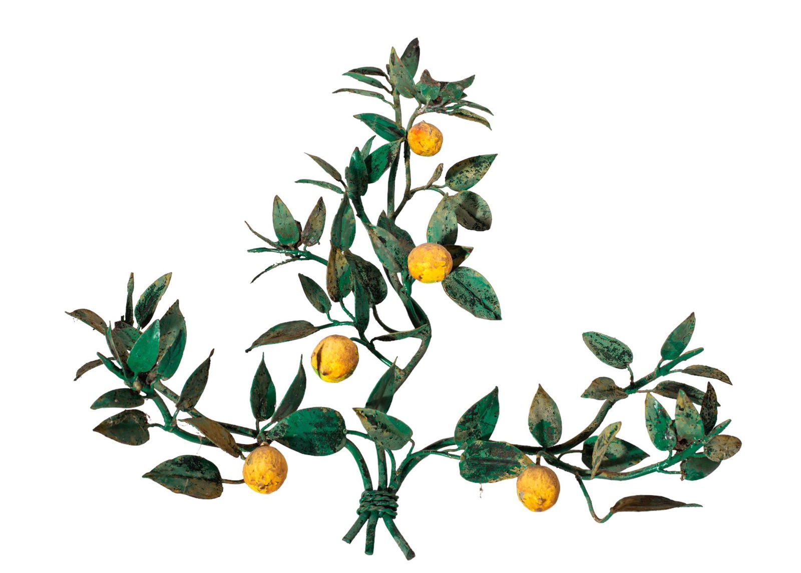 Outdoor Wrought Iron Wall Sculpture (1 of 3)