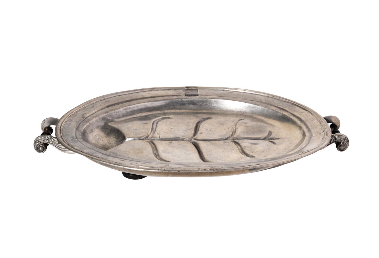 James Dixon and Son Sheffield Pewter Meat Tray (1 of 4)
