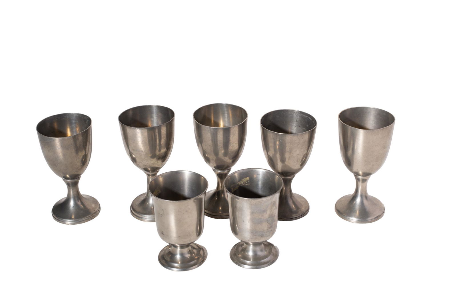 Assembled Pewter Goblets (1 of 3)