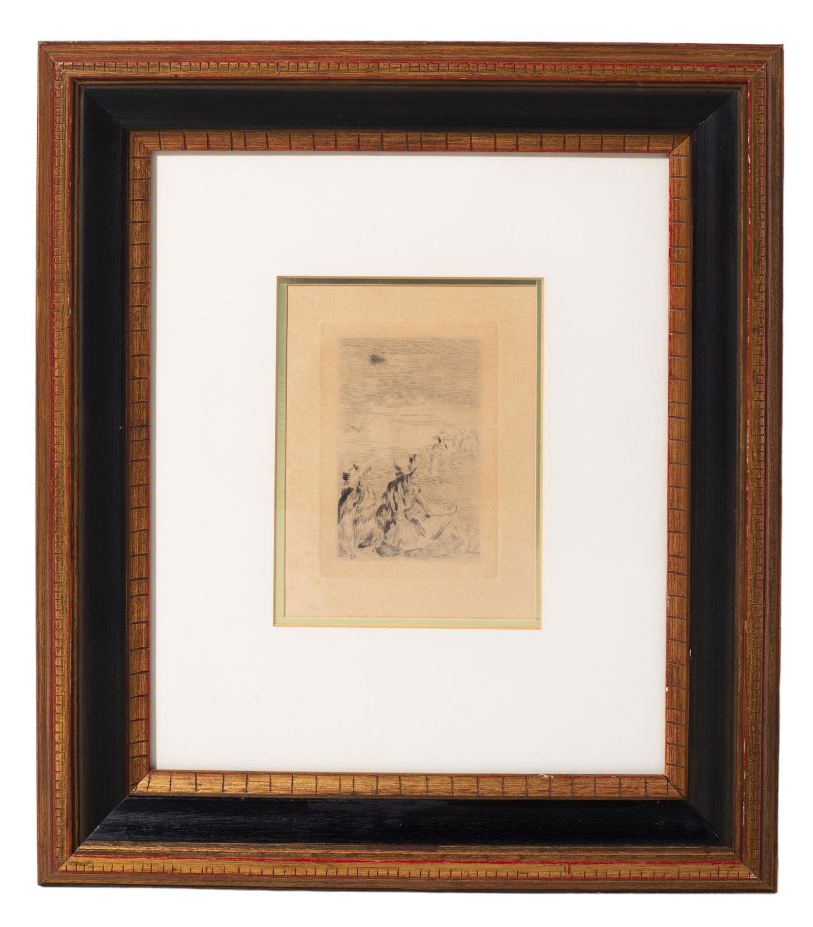 Pierre Auguste Renoir (1841-1919)  Etching (France) (1 of 2)