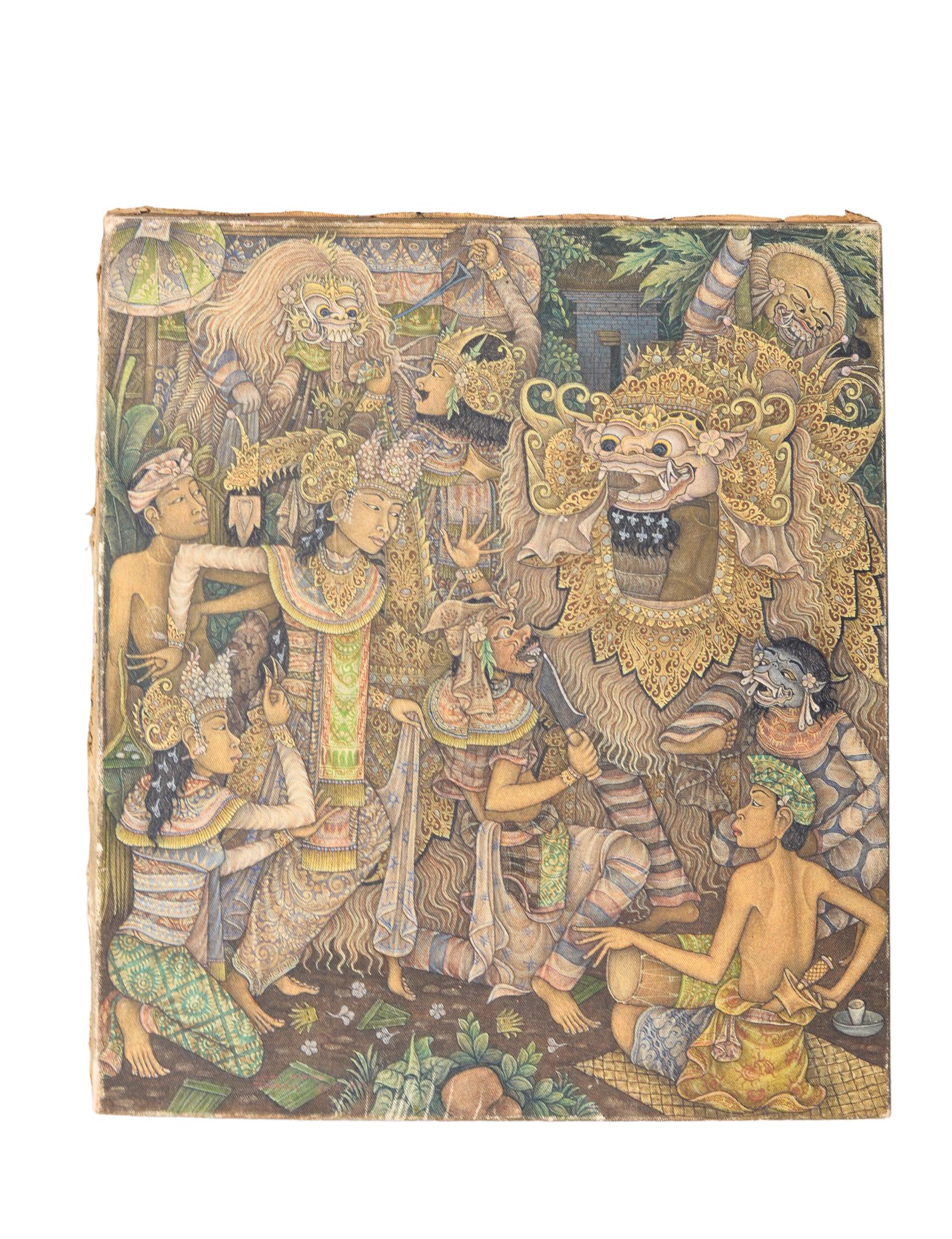 Balinese Mythology Acrylic (1 of 1)
