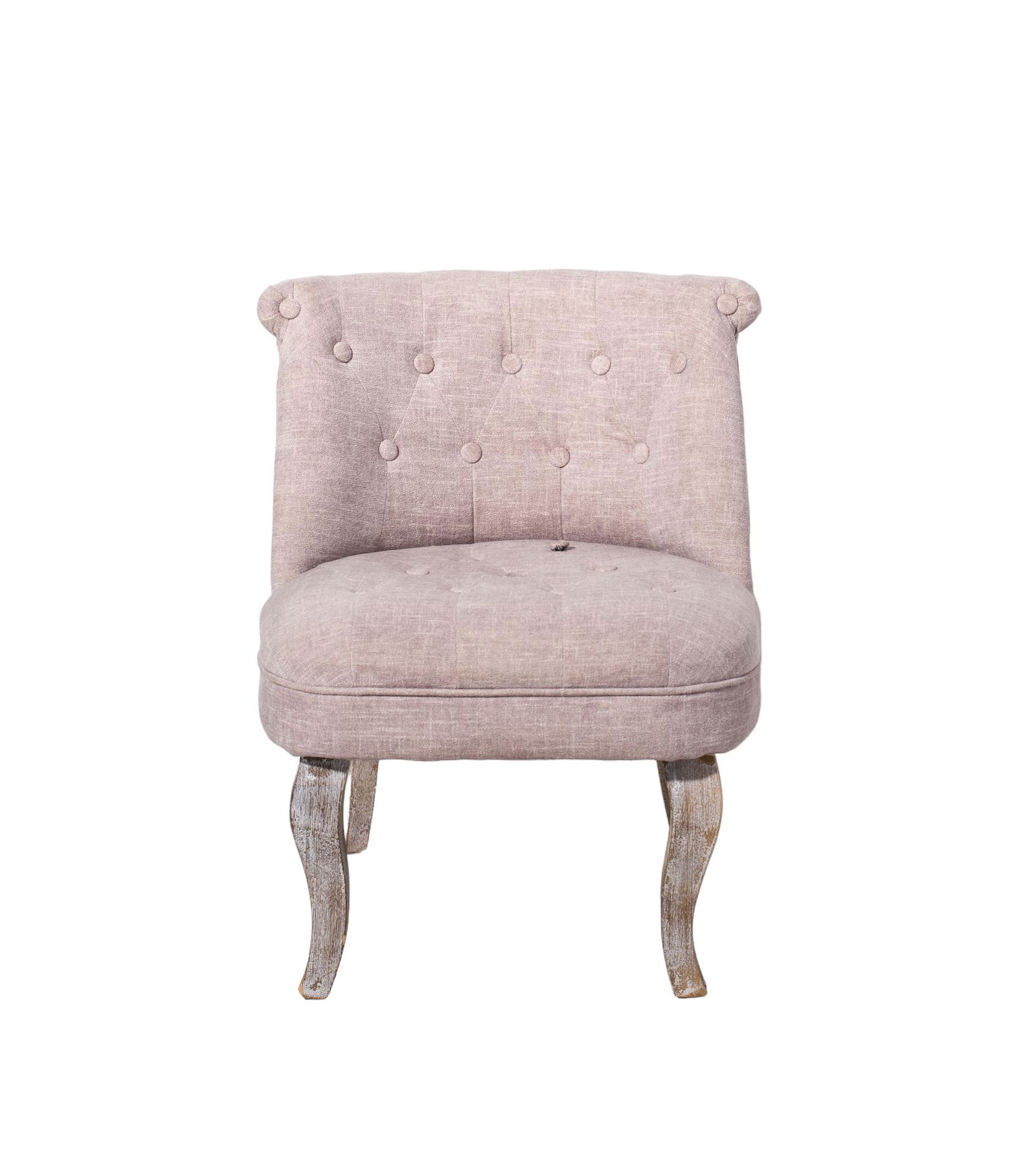 Tufted Upholstered Vanity Stool (1 of 5)