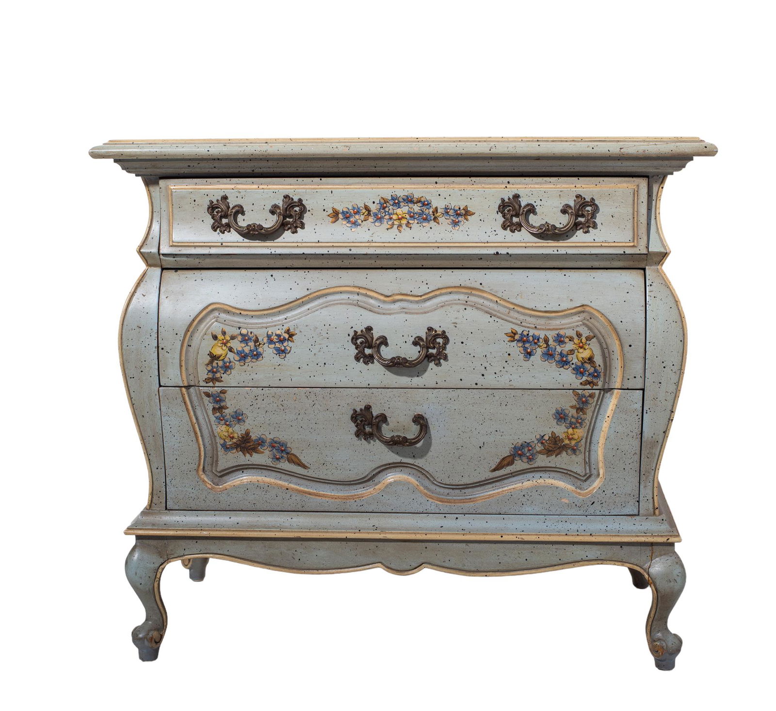 Mint Green Bombe Style Commode (1 of 9)