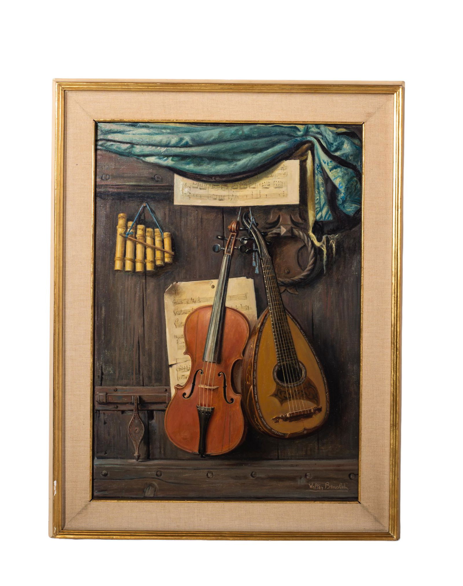 Walter Benoldi (Born 1914) Oil (Italy) (1 of 4)