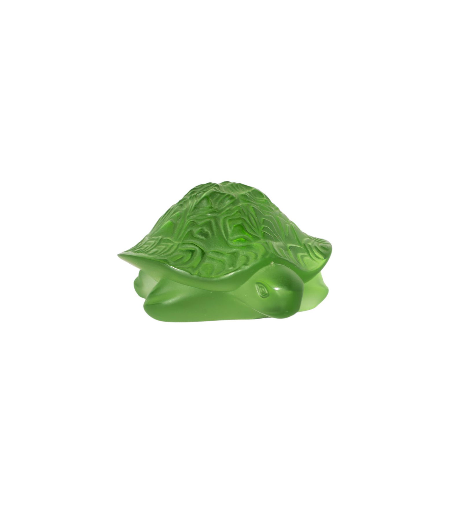 Lalique Green Crystal Turtle (1 of 5)