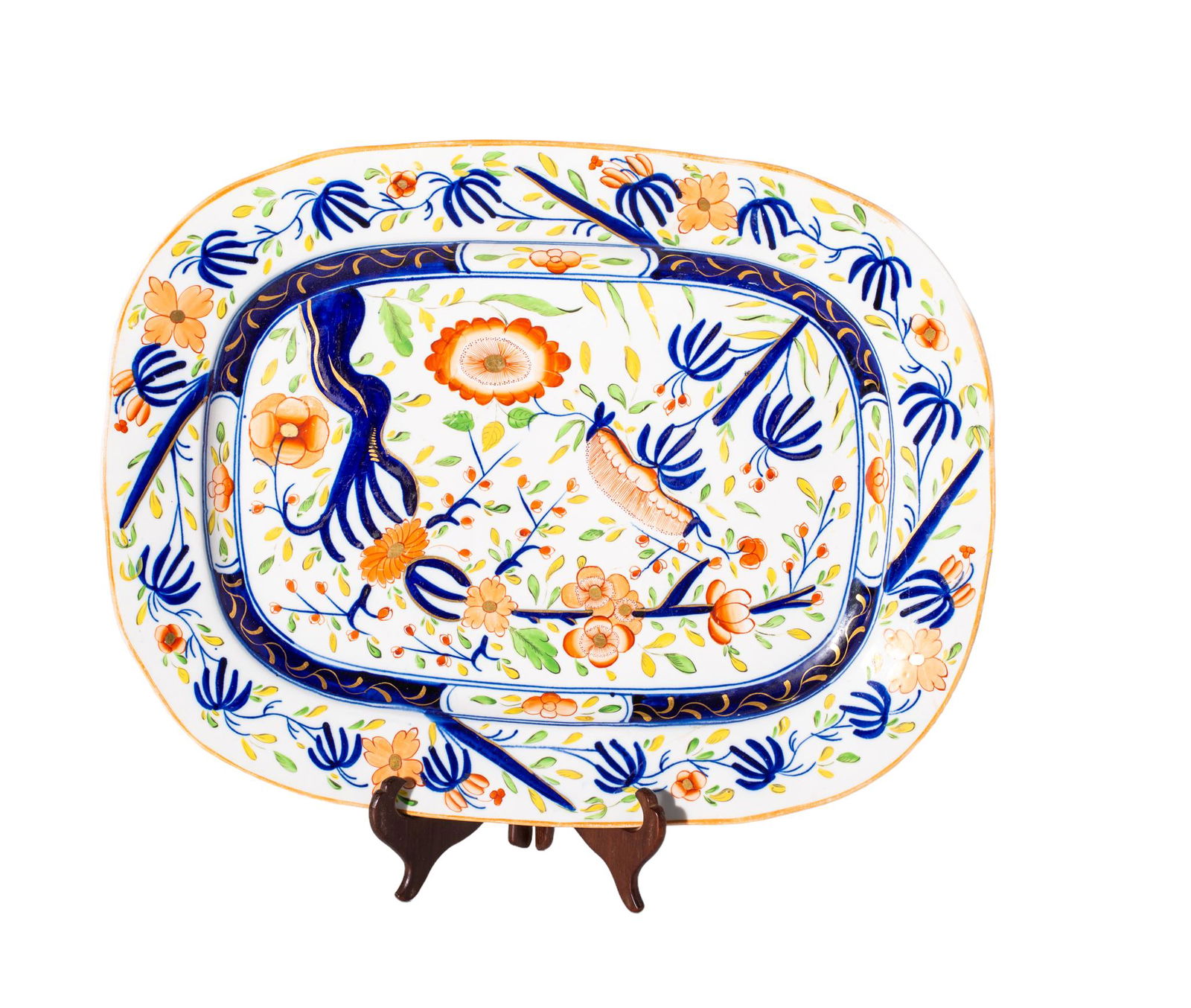 19th Century English Imari Platter (1 of 5)