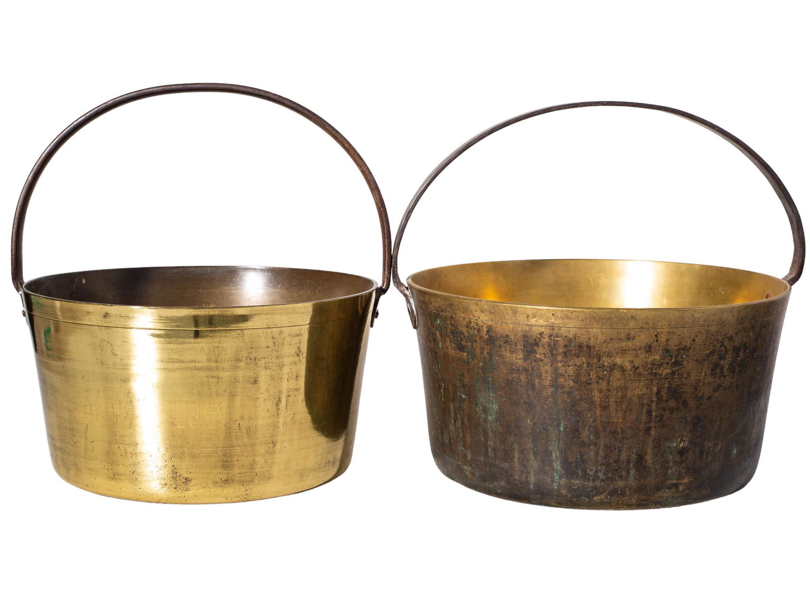 18th Century Cast Brass and Iron Pale (1 of 5)