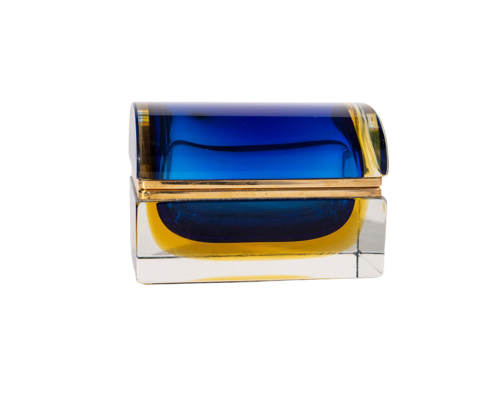 Mandruzzato "Sommerso" Murano Jewelry Box (1 of 8)