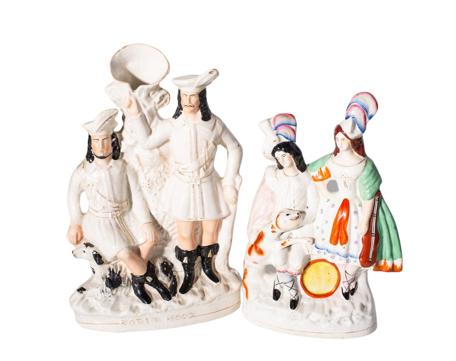 Robin Hood Staffordshire Figural Group Plus (1 of 6)