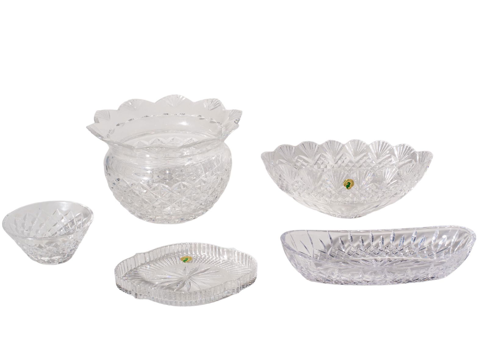Assembled Waterford Bowls Grouping (1 of 7)