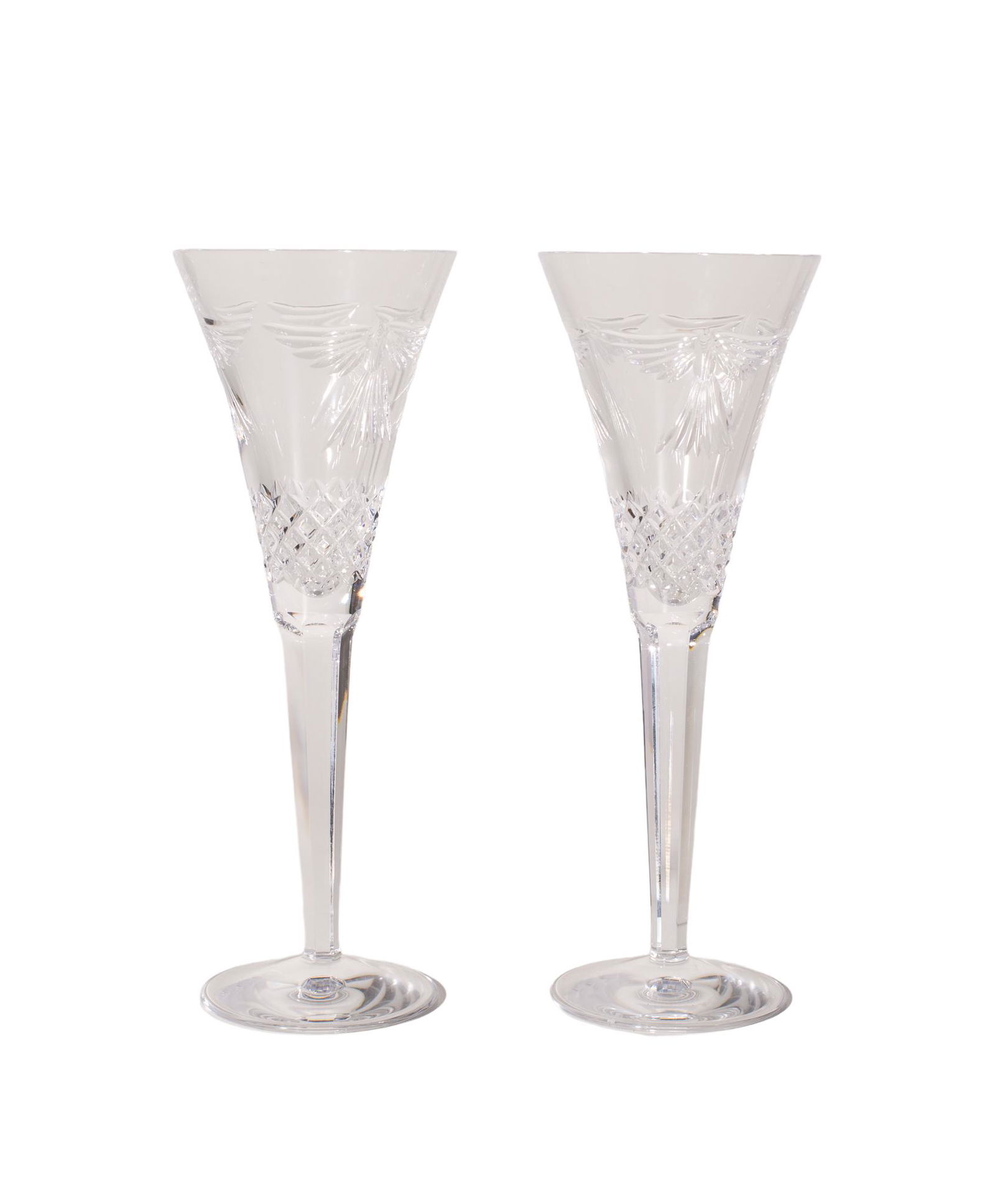 Waterford Crystal "Millennium" Champagne Glasses (1 of 3)