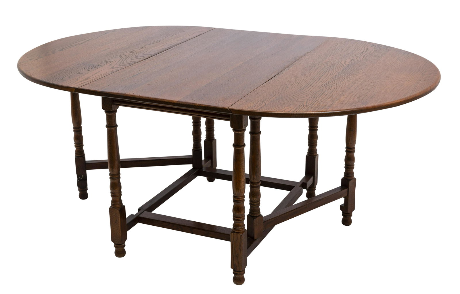 William and Mary Style Gate Leg Dining Table (1 of 10)