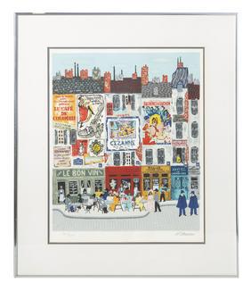 Jean Claude Farhi (1940-2012) Lithograph (France) (1 of 7)