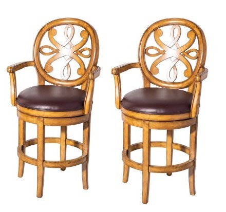 Regency Style Swivel Bar Stools (1 of 3)