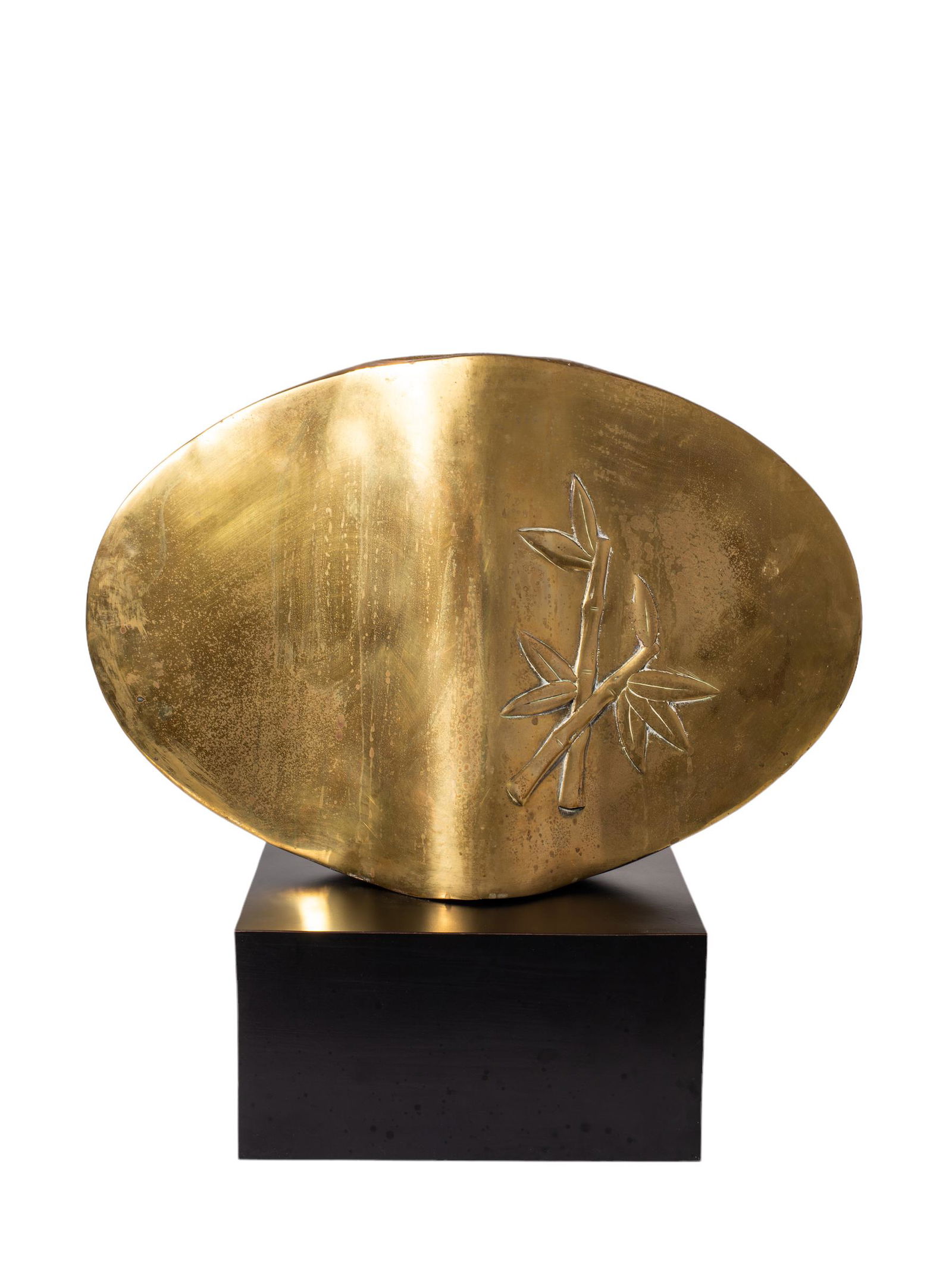 Cast Brass MCM Vase (1 of 5)