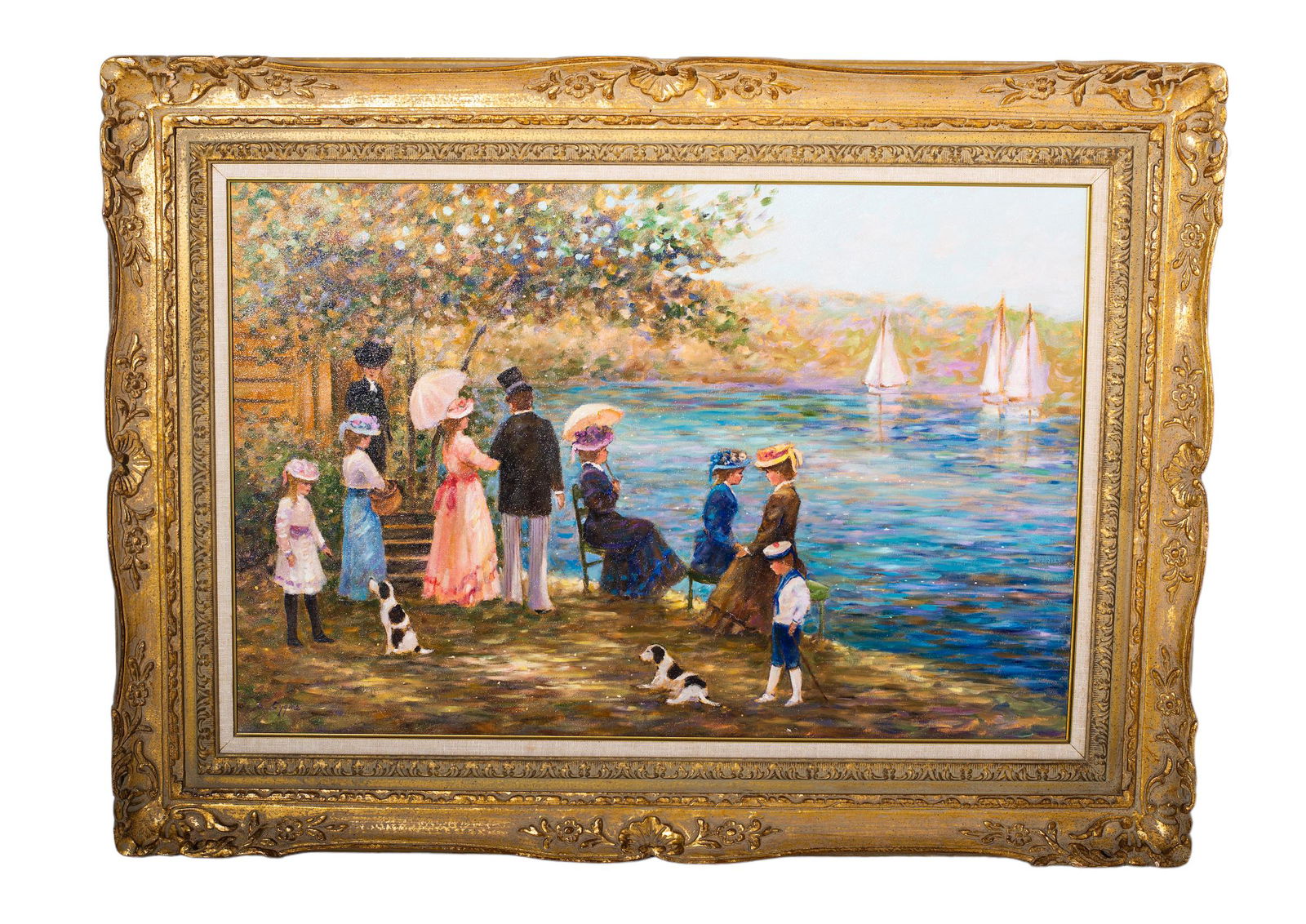 E.J. Cygne (Born 1929) Oil (USA/France) (1 of 4)