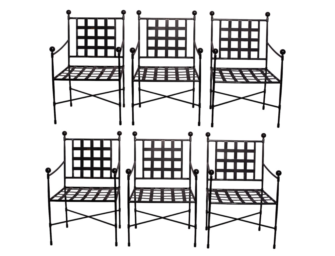 John Saltterini Style Dining Chairs (1 of 8)