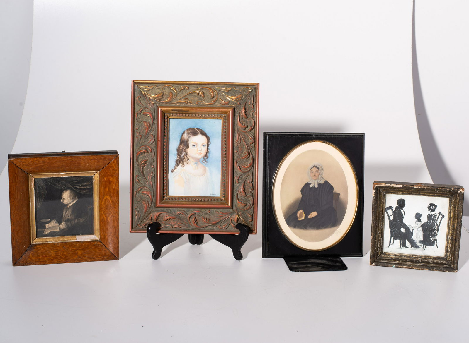 Assembled Silhouette, Folk Art Watercolor Plus (1 of 9)