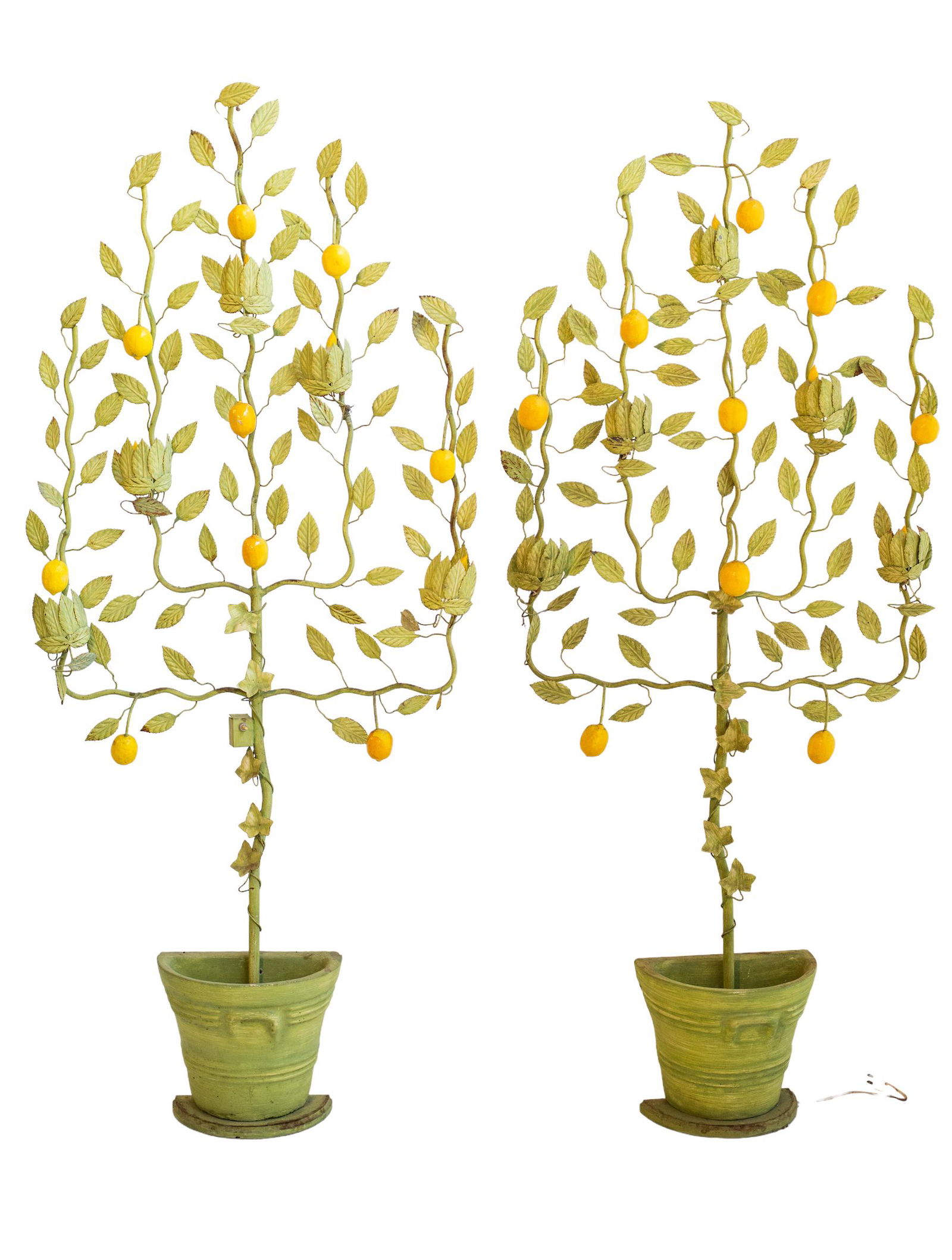 Italian or French Tole Lemon Trees (1 of 10)