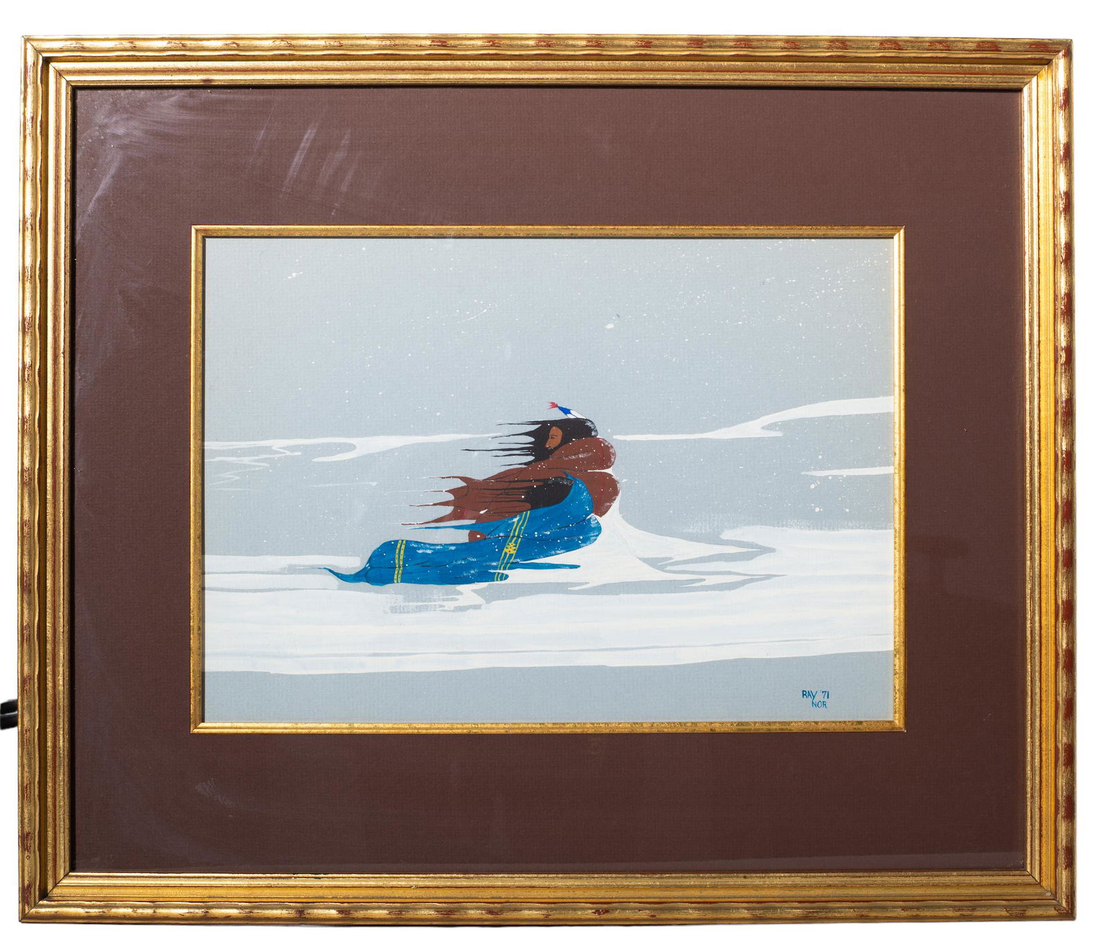 Ray Nor (20th Century) Gouache (USA) (1 of 4)