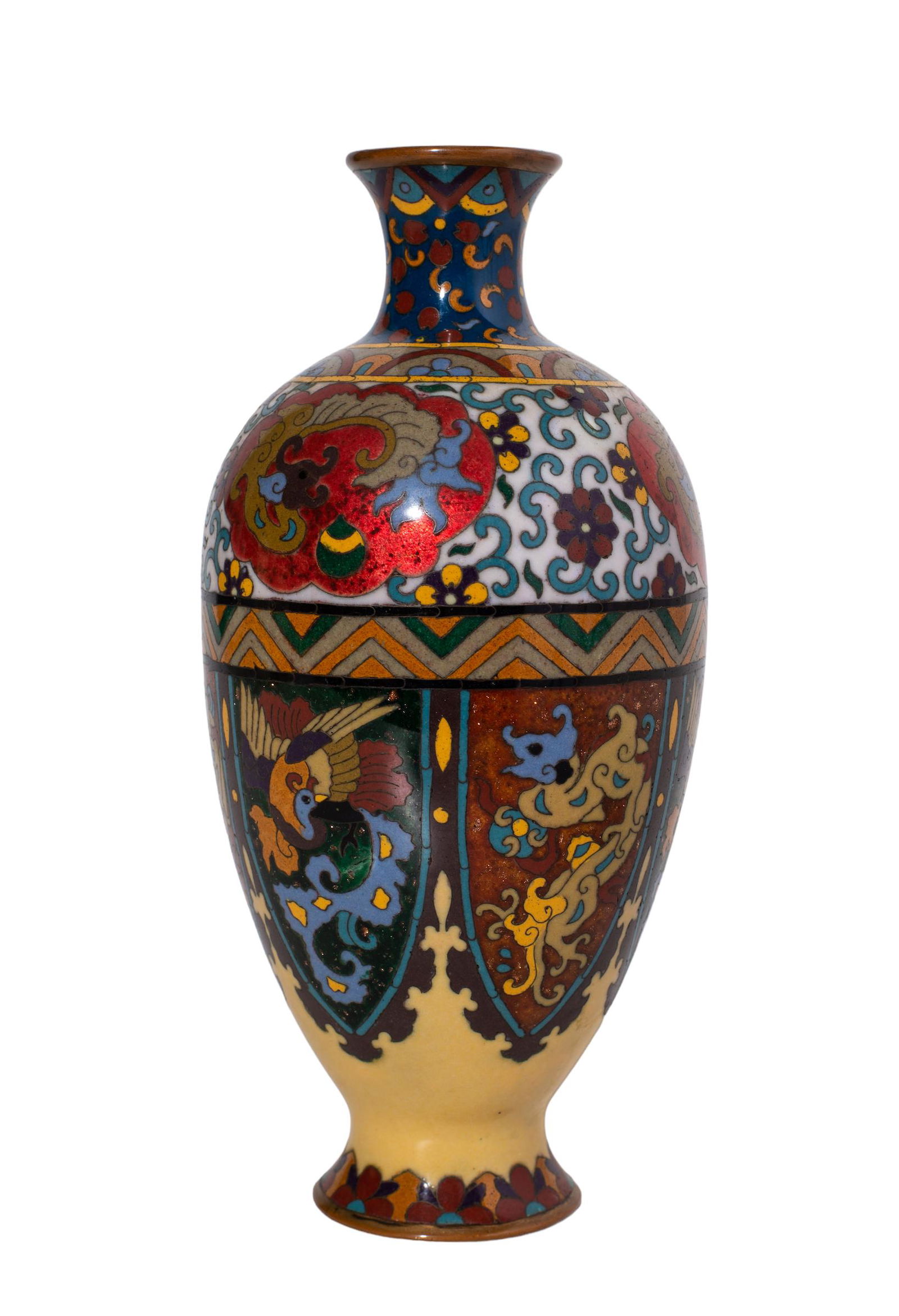 Antique Cloisonne Vase (1 of 4)