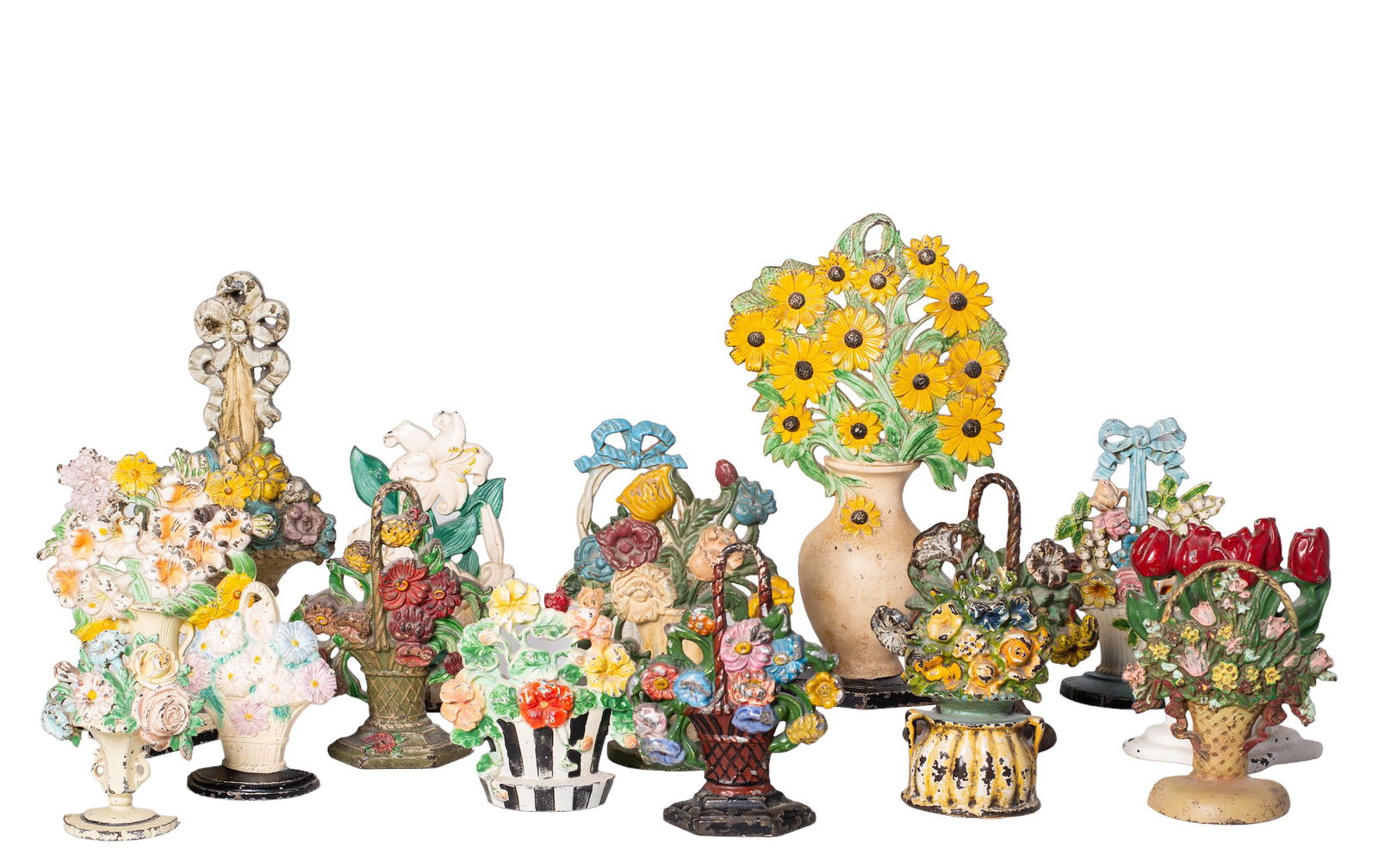 Assembled Antique Cast Iron Doorstops (1 of 10)