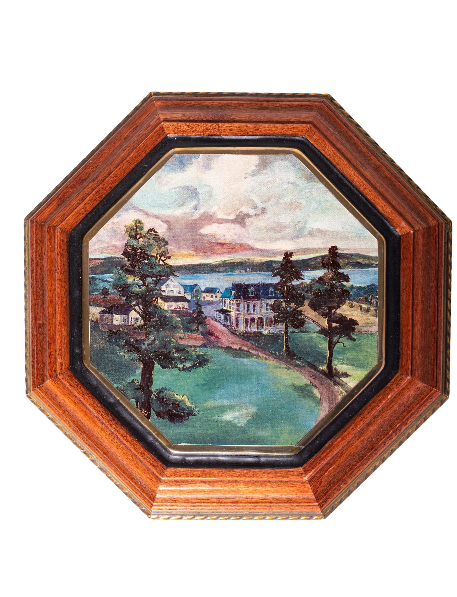 Mac-Kenzie Childs 1983 Porcelain Trivett (1 of 4)