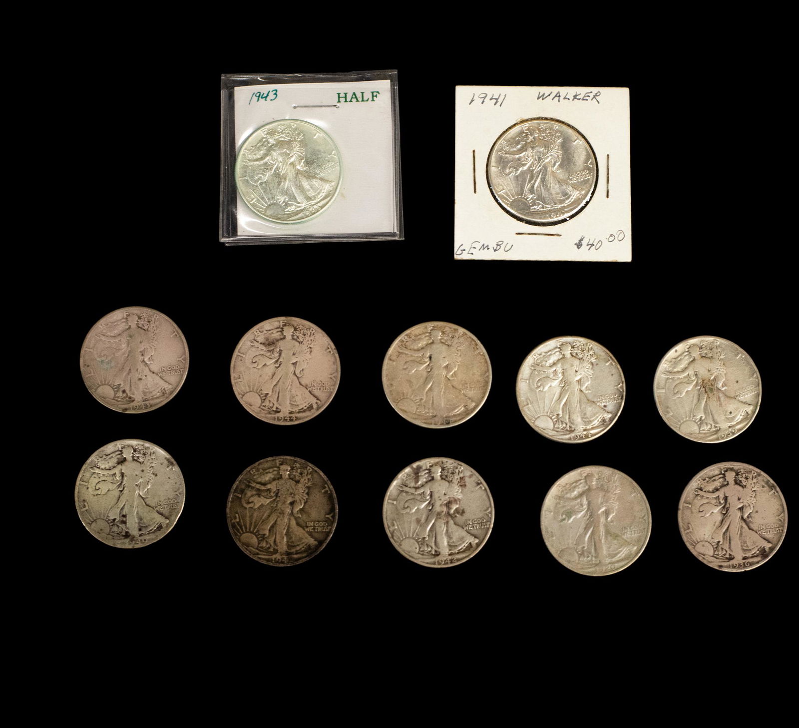 Walking Liberty Group (1 of 3)