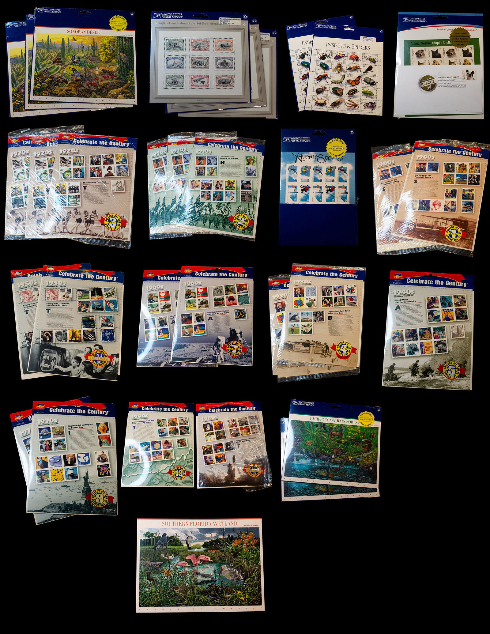 New Old Stock Box of Misc. Stamps (1 of 17)