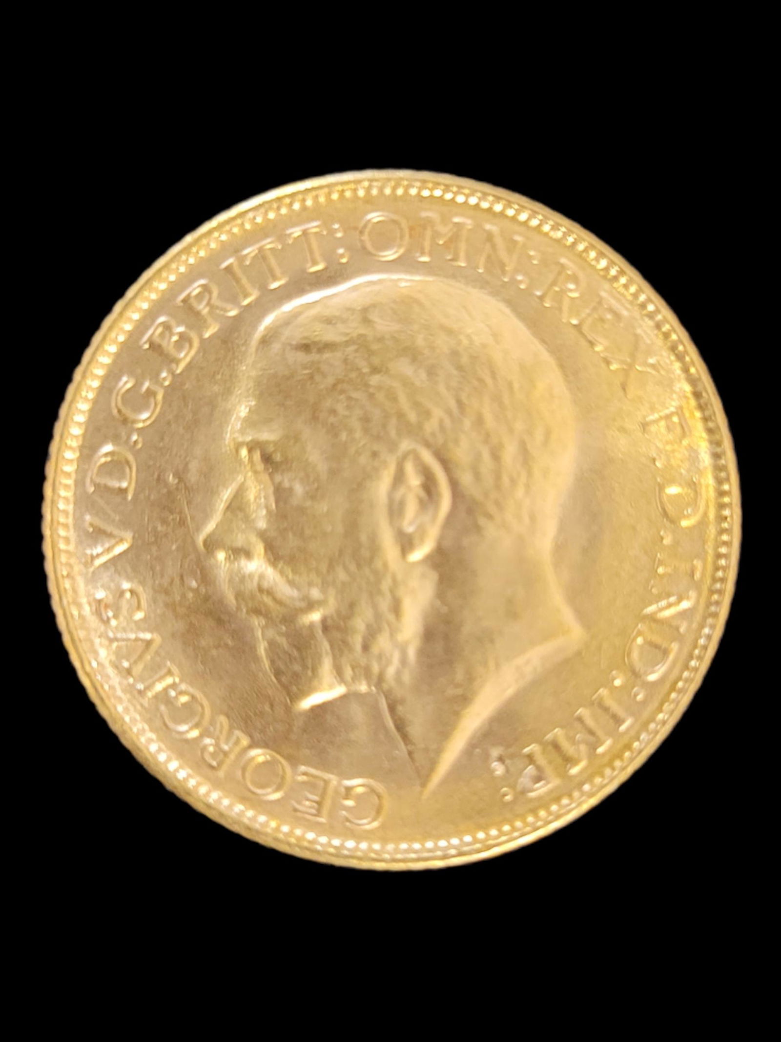 1911 Great Britain Sovereign Gold Coin: 1911 Great Britain Sovereign Gold Coin