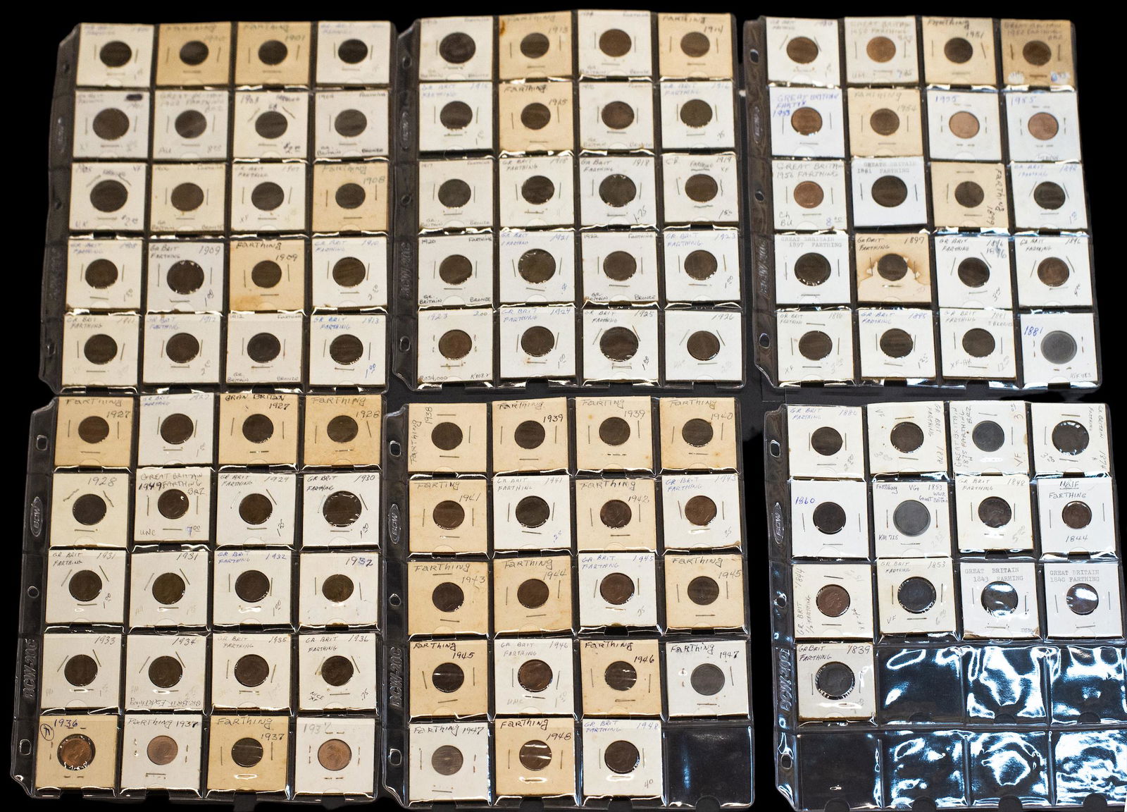 Great Britain Farthing Group (1 of 4)