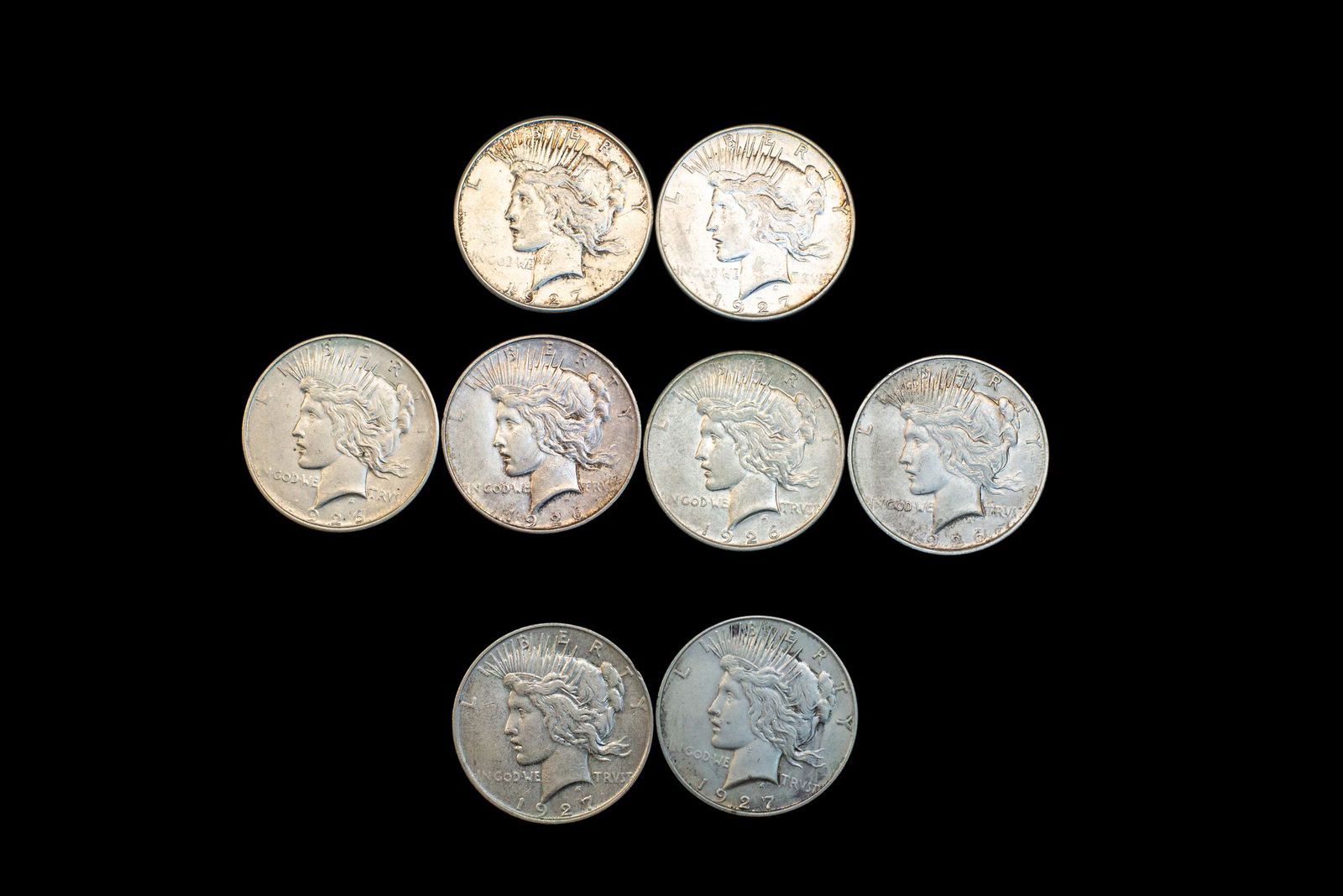 Peace Dollar Silver Coin Group (1 of 2)