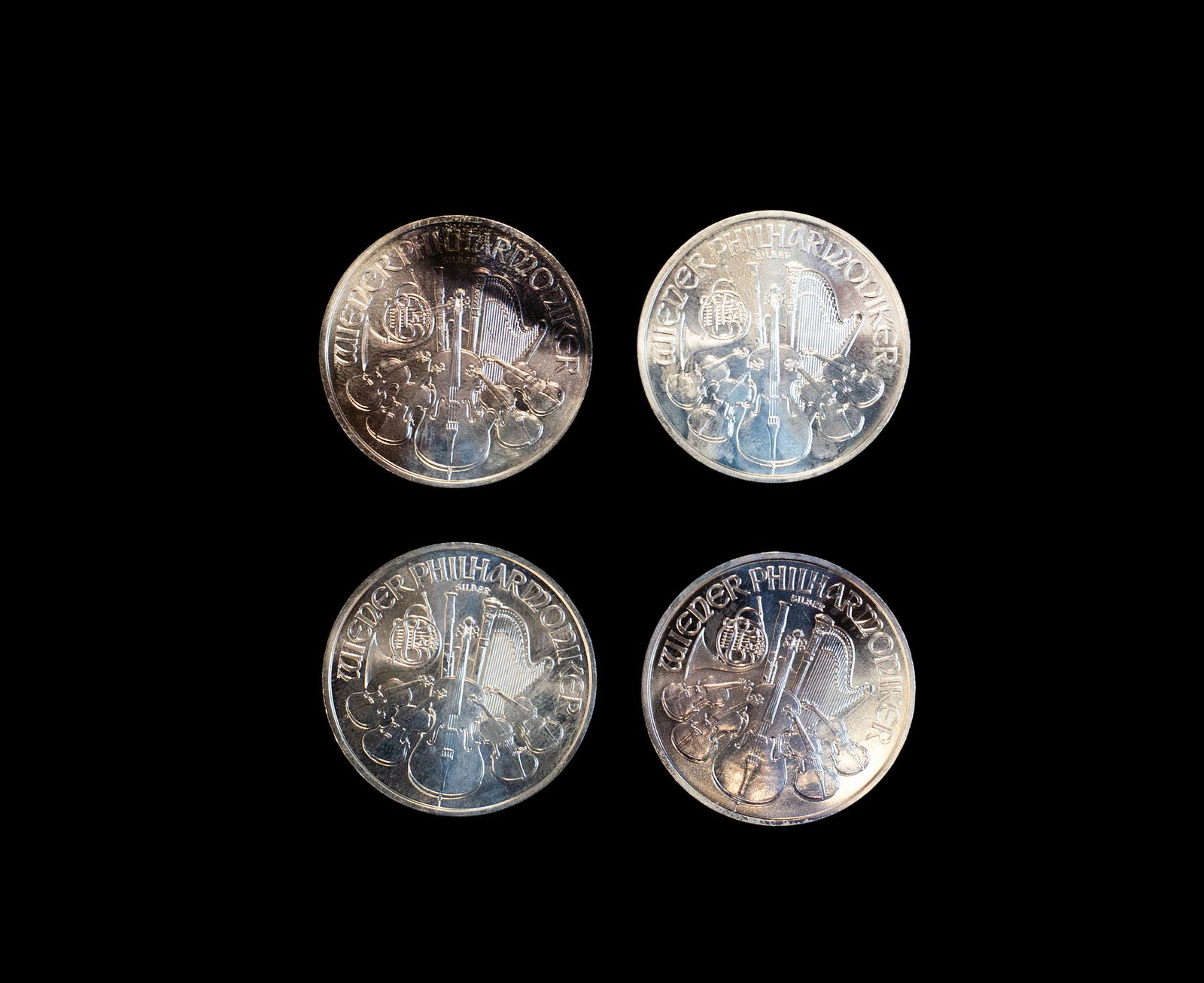 2008 Austrian 1 oz. Silver Philharmonic Coins (1 of 2)