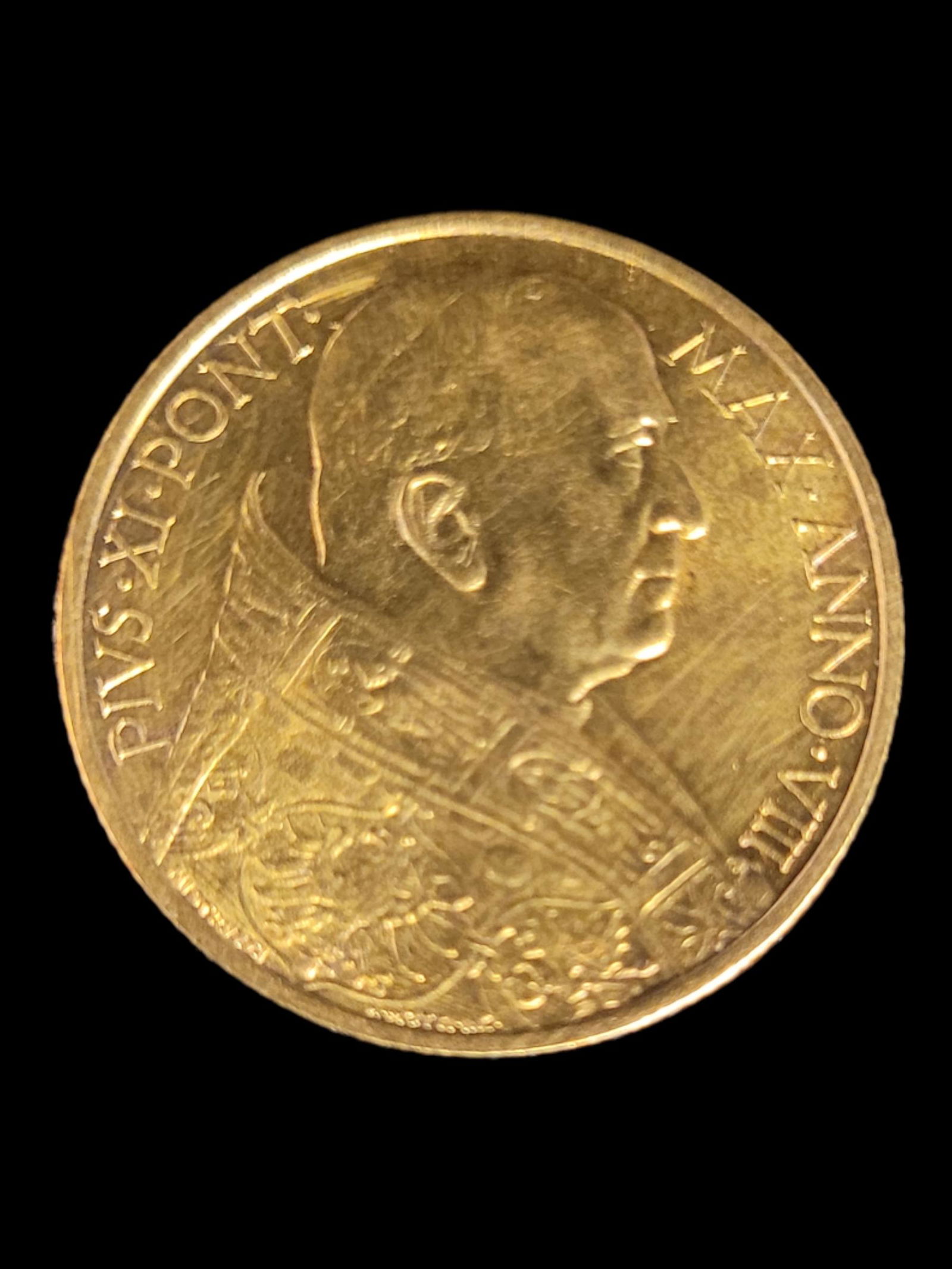 1929 Vatican City 100 Lire Gold Coin (1 of 2)