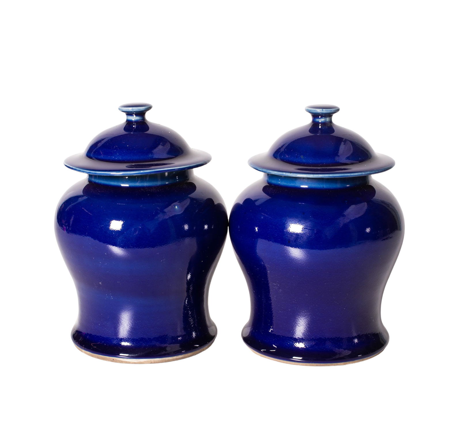 Chinese Cobalt Blue Ginger Jars Auction