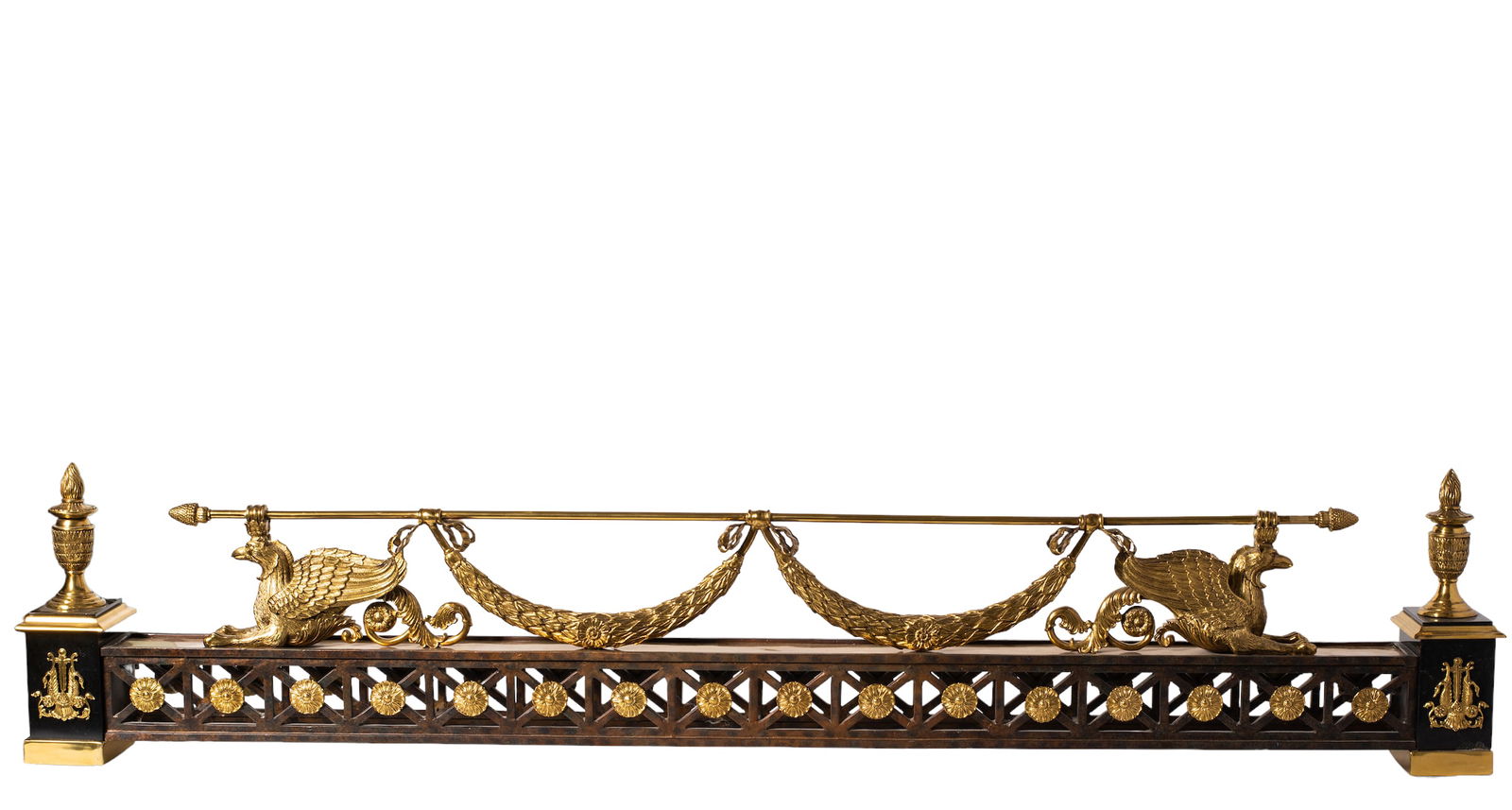 Empire Ormolu & Bronze Fender, Circa 1810 (1 of 6)